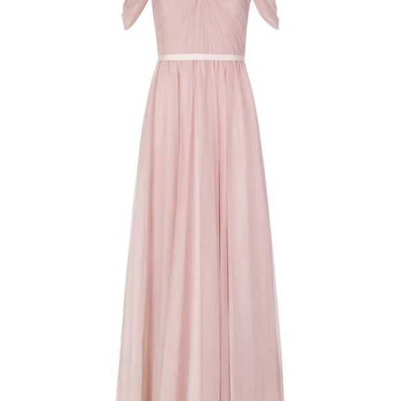 NWT TH&TH Bardot Gown (Grey, S) - Picture 15 of 15